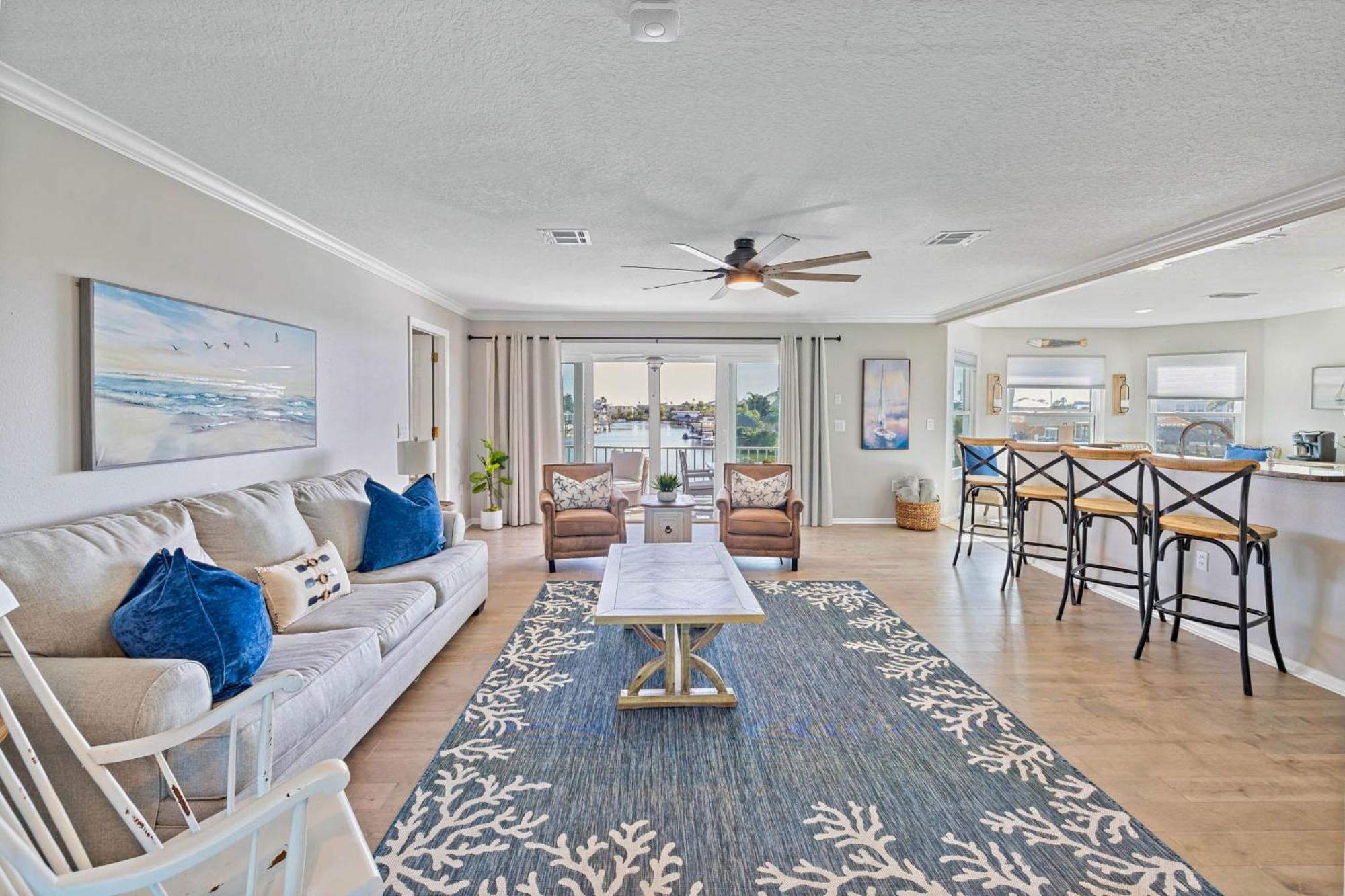 5 Bed3Bath Waterfront Pool Home With Full Gym, Office, And Heated Pool! Hernando Beach Exteriör bild