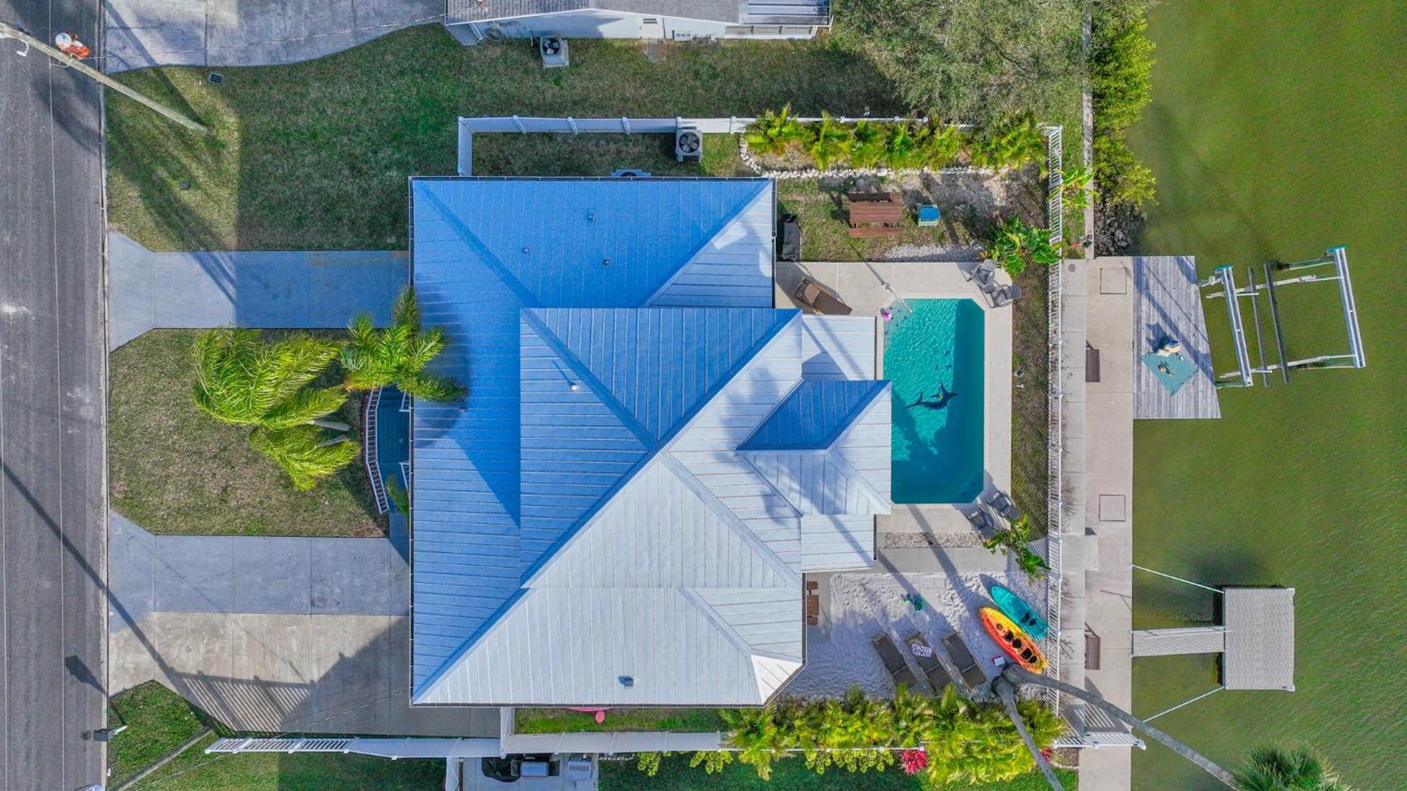 5 Bed3Bath Waterfront Pool Home With Full Gym, Office, And Heated Pool! Hernando Beach Exteriör bild