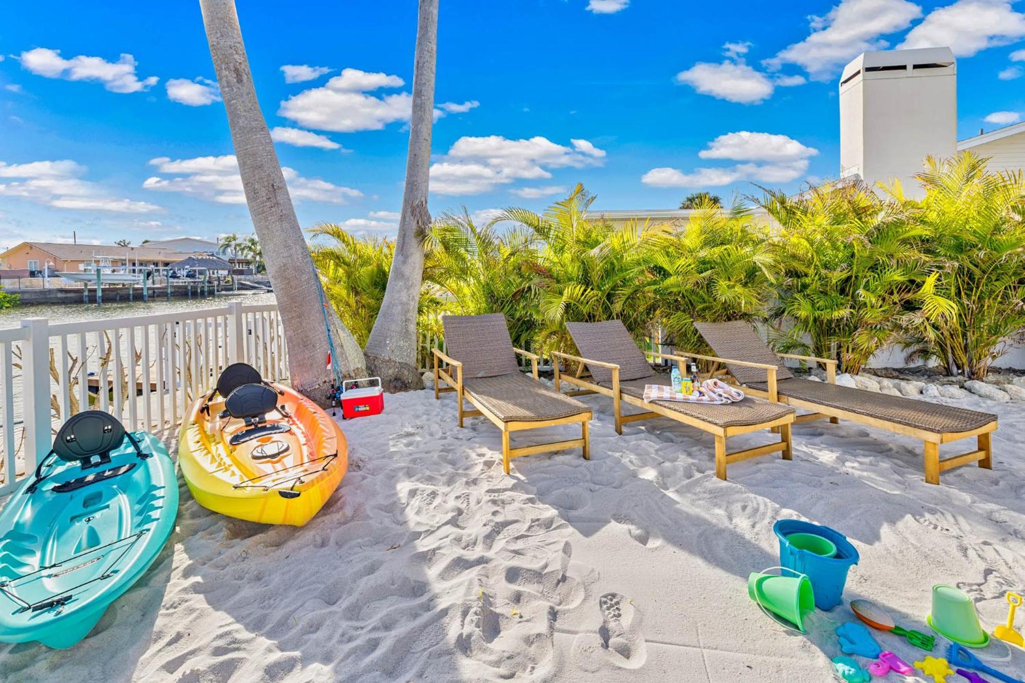 5 Bed3Bath Waterfront Pool Home With Full Gym, Office, And Heated Pool! Hernando Beach Exteriör bild